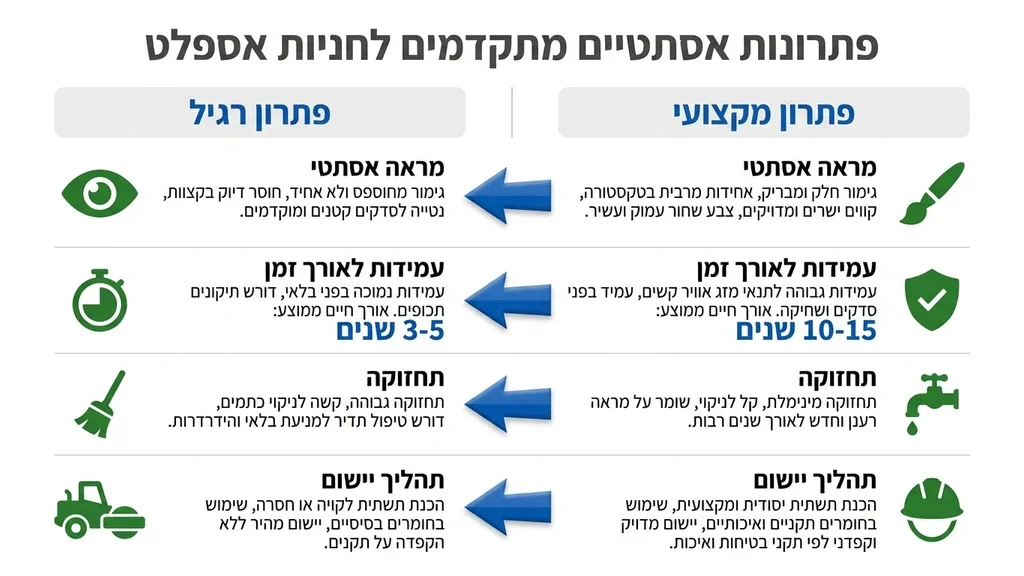 נוצר על ידי מודל בינה מלאכותית Gemini Pro סלילת חניה פרטית מאספלט לבית פרטי